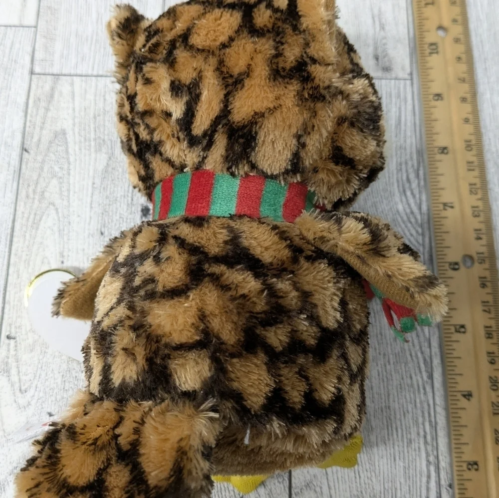 Ty Wise Brown and Tan Owl Plush